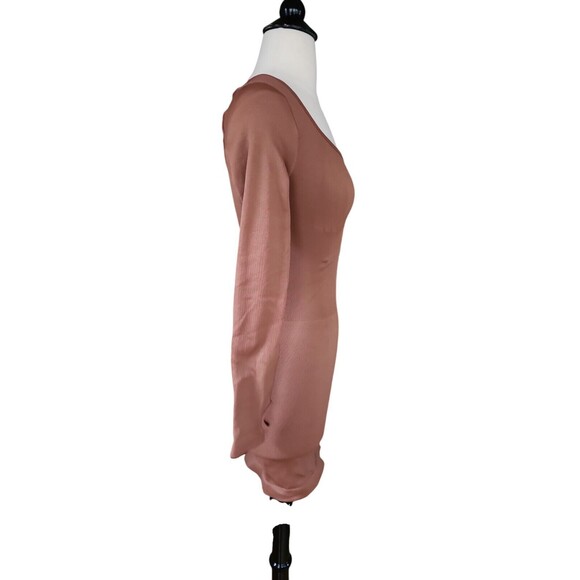 OQQ Blogger Fave Snatched Waist Shaper Mini Dress Black Brown Bundle Size S - Picture 8 of 12